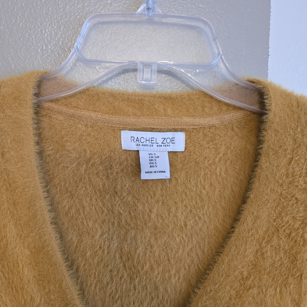 Rachel Zoe Golden Cardigan Sweater - Picture 4 of 6